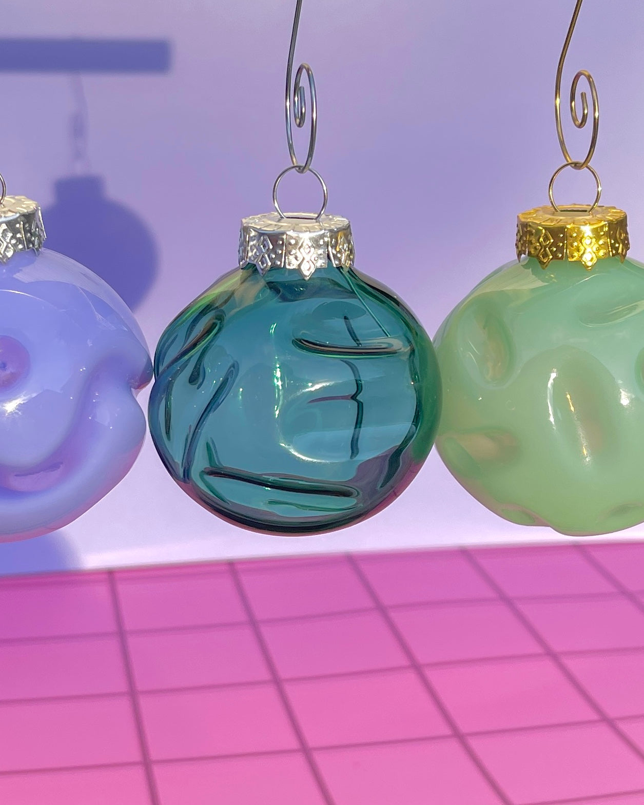 Bayside Imprint Ornaments – Coldberger Glass