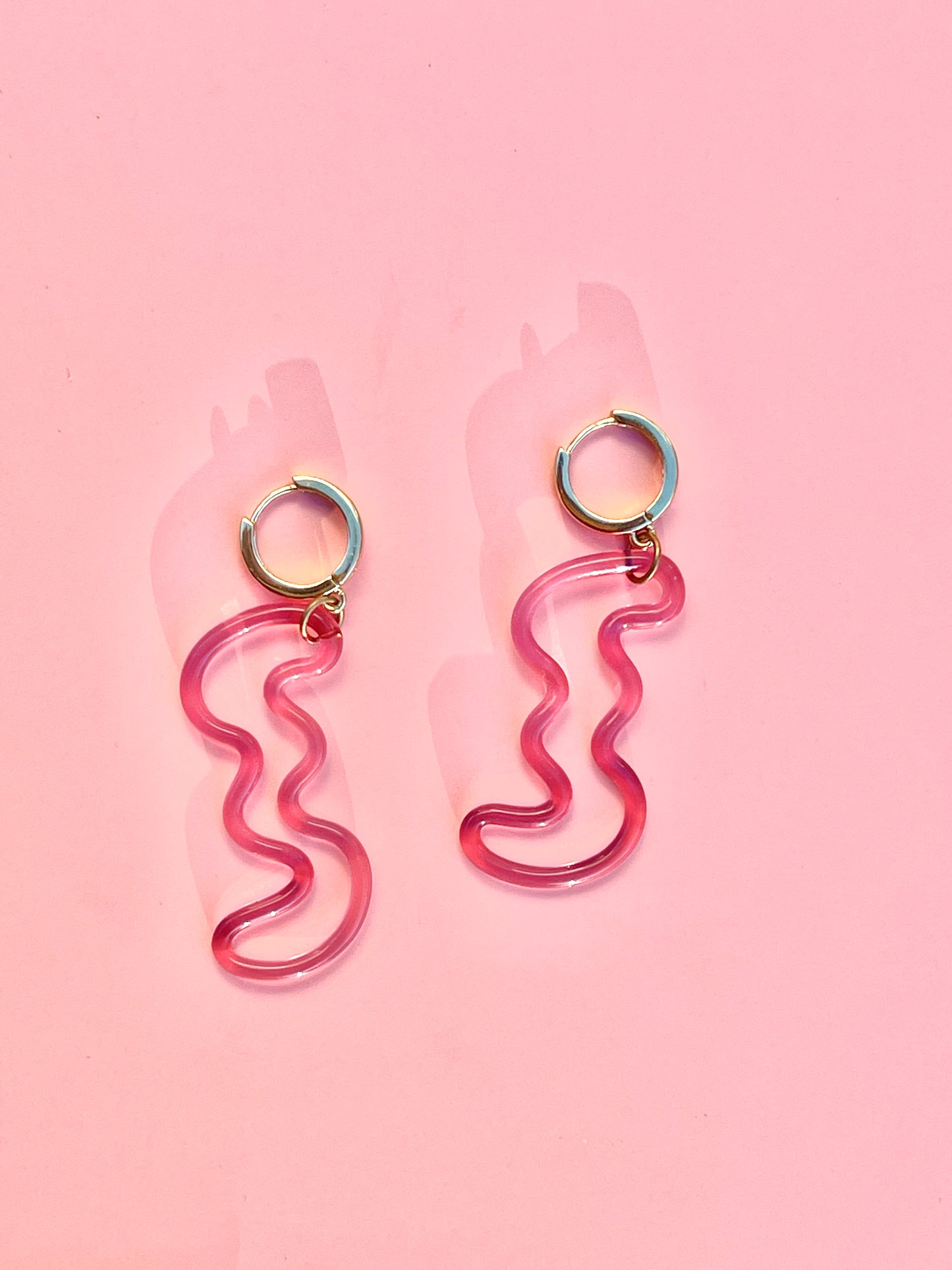 Squiggle Earrings Small